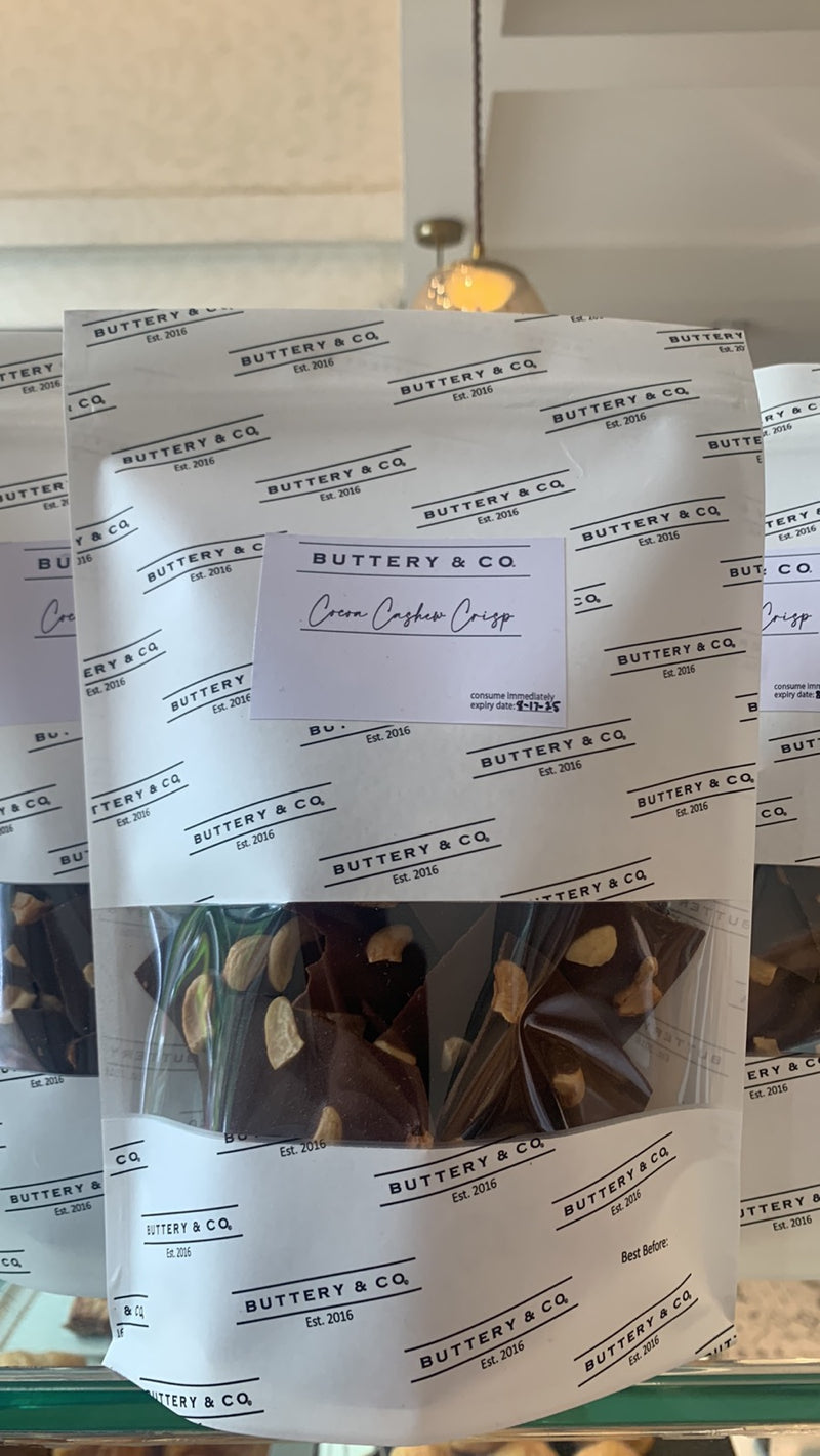 Cocoa Cashew Crisp