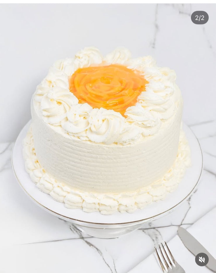 Mango Cream Cake